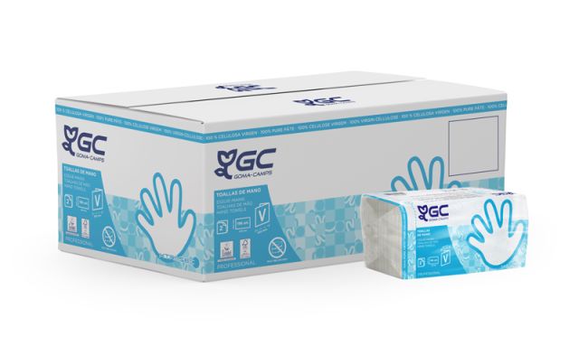 TOALLA PASTA Z-Z GOFRADA 2 CAPAS PAQ 200 UND.