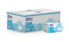 TOALLA PASTA Z-Z GOFRADA 2 CAPAS PAQ 200 UND.
