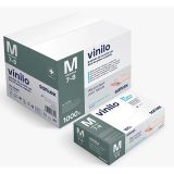 GUANTE VINILO SIN POLVO - T:M 100U