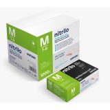 GUANTE NITRILO ROSA SIN POLVO - T: M  100U