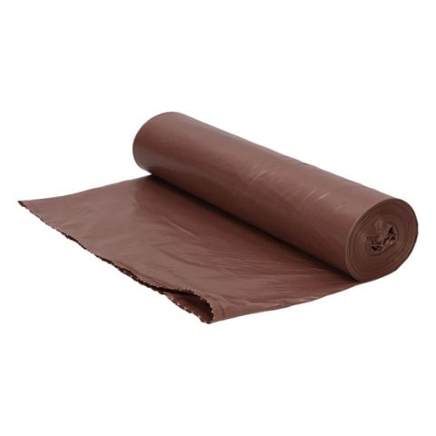 BOLSA BASURA 70x85 MARRÓN G140 R. 10 UND