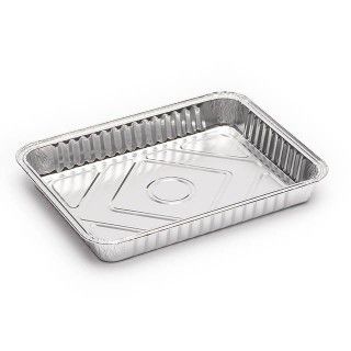 BANDEJA ALU. 4860 210x157x38MM PAQ.  100 UND.