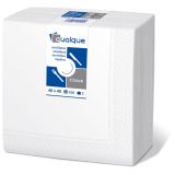 SERVILLETA 2C 40x40 1/4 BLANCA PAQ. 100U