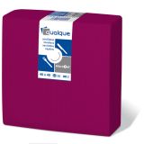 SERVILLETA 2C MICRO 40x40 1/4 BURDEOS PAQ. 50 UND