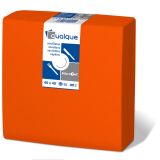 SERVILLETA 2C MICRO 40x40 1/4 NARANJA PAQ. 50 UND