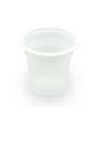 VASO BLANCO IRROMPIBLE 166cc PAQ. 100 UND