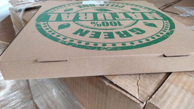 CAJA PIZZA MICRO PIZZA 26x26x3,5  PAQ.100 UND 