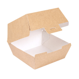 CAJA THE PACK HAMBURGUESA 144x136x92 MM  PAQ. 50U