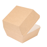 CAJA THE PACK HAMBURGUESA 144x136x92 MM  PAQ. 50U